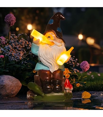 Amazon.com: Zeckos Naughty Groundhog Solar Eyes Solar LED Light